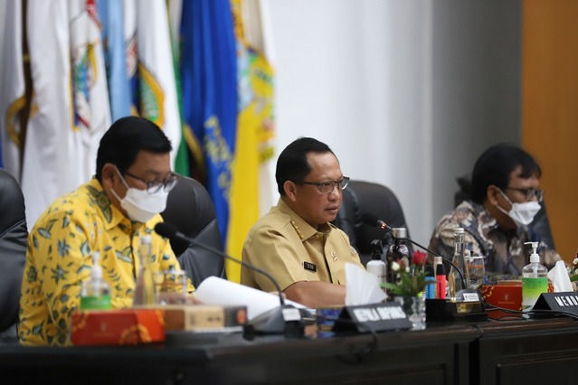 Mendagri Dorong Pemda Tak Ragu Gunakan Instrumen Keuangan APBD untuk Kendalikan Inflasi