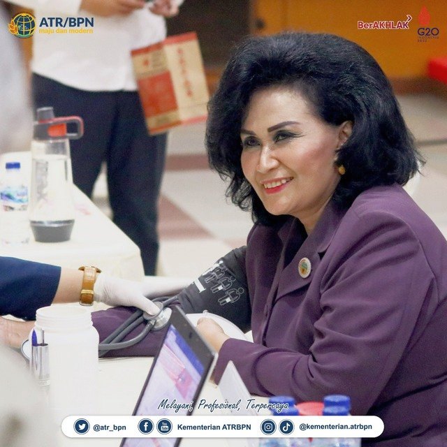 Peduli terhadap Sesama, Kementerian ATR/BPN Adakan Donor Darah