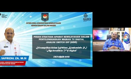 Gandeng Kemendagri, Kemenkominfo Sosialisasikan Migrasi TV Digital ke Camat dan Lurah