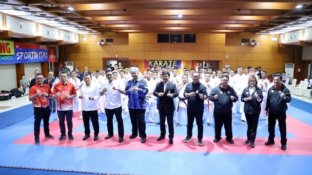 Rangkaian Peringatan HANTARU 2022, Kementerian ATR/BPN Adakan Pertandingan Karate