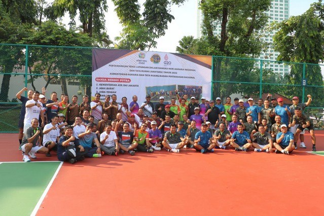 HANTURA  Kementerian ATR/BPN,Olahraga Ajang  Silaturahmi