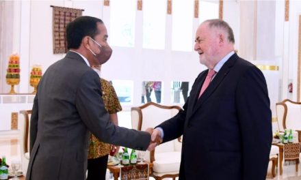 Presiden Jokowi Terima Presiden World Water Council