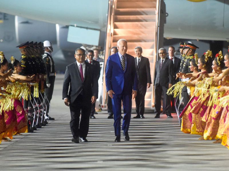 Presiden Joe Biden dan Sejumlah Pemimpin Tiba di Bali Hadiri KTT G20