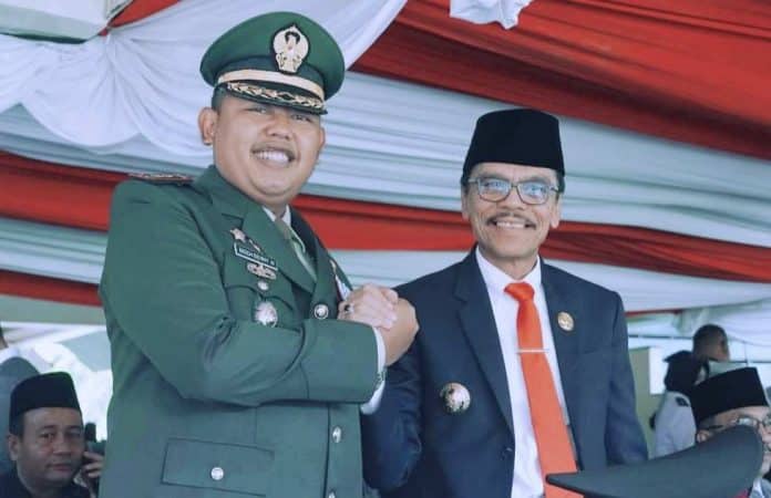Safaruddin Hadiri Puncak Peringatan HUT TNI Ke-77
