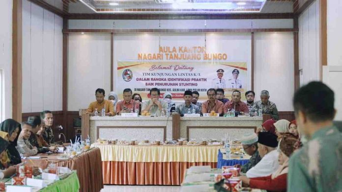 Tim Lintas K/L Kaji Cara Lima Puluh Kota Turunkan Stunting