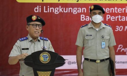 Lakukan Penyederhanaan Jabatan, Kementerian ATR/BPN Lantik 159 Jabatan Fungsional Penata Pertanahan