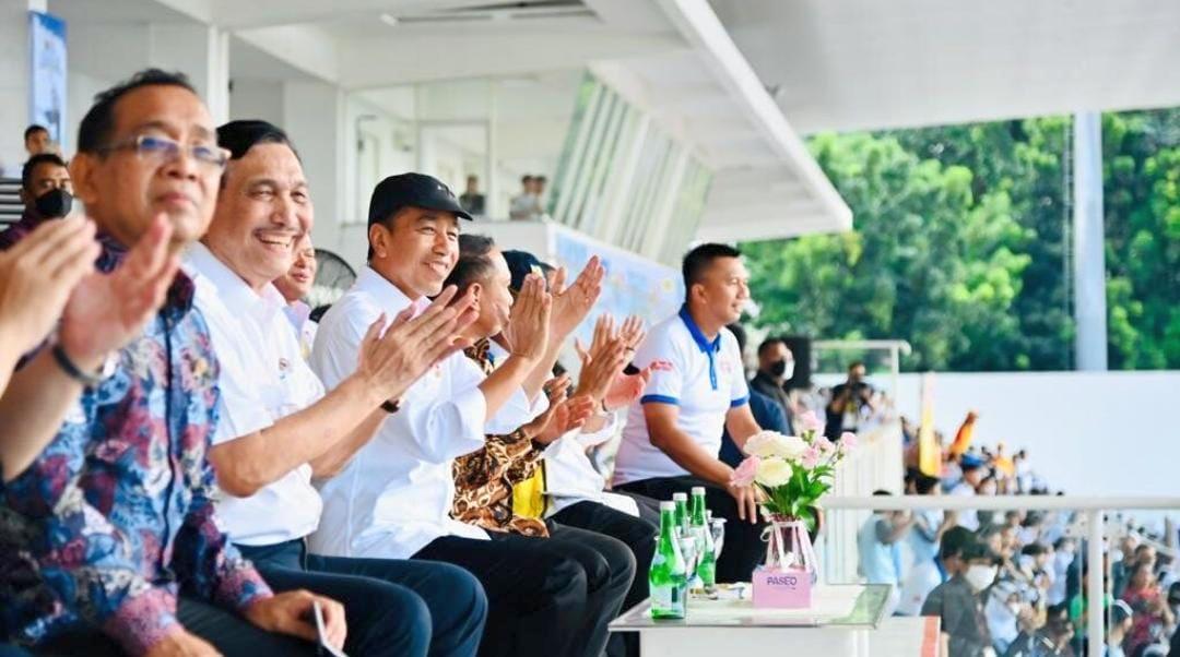 Saksikan SAC Indonesia, Presiden Apresiasi Pembinaan Cabang Olahraga Atletik dari Tingkat Daerah