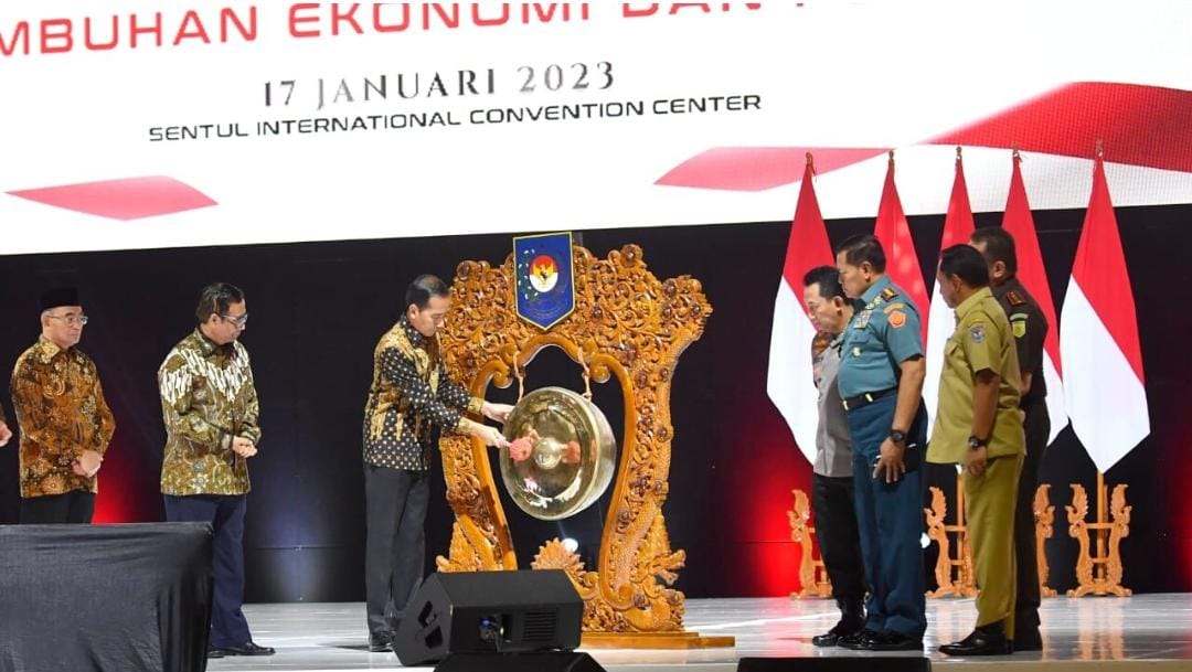 Buka Rakornas Kepala Daerah dan Forkopimda, Presiden Ajak Daerah Tangani Inflasi Bersama