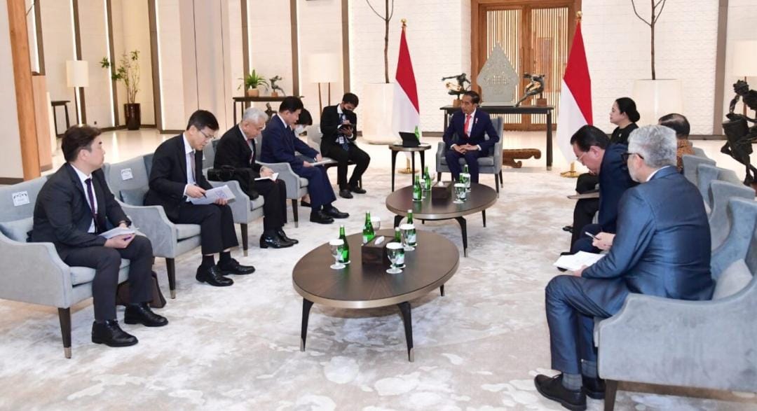 Bertemu Ketua Majelis Nasional Korsel, Presiden Jokowi Bahas Upaya Peningkatan Kerja Sama