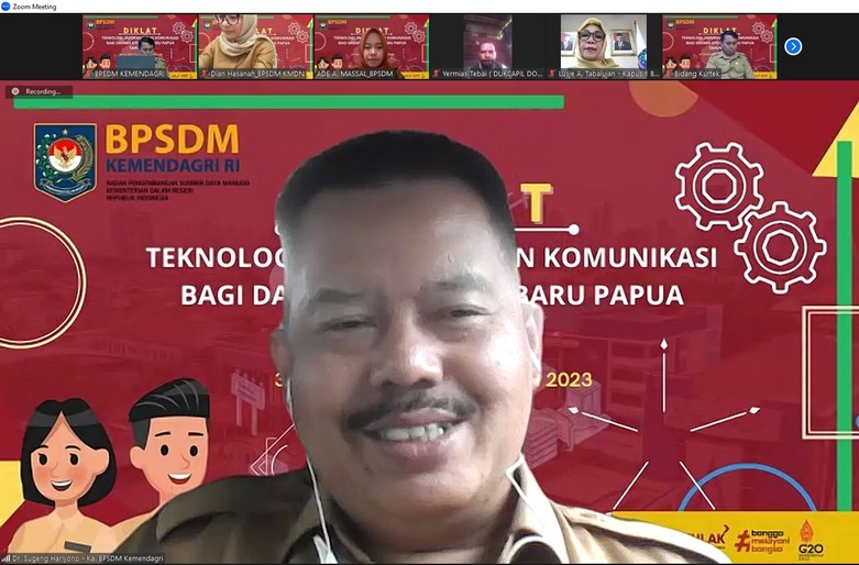 Kepala BPSDM Kemendagri Ungkap Peran Penting SPBE dalam Pencegahan Korupsi