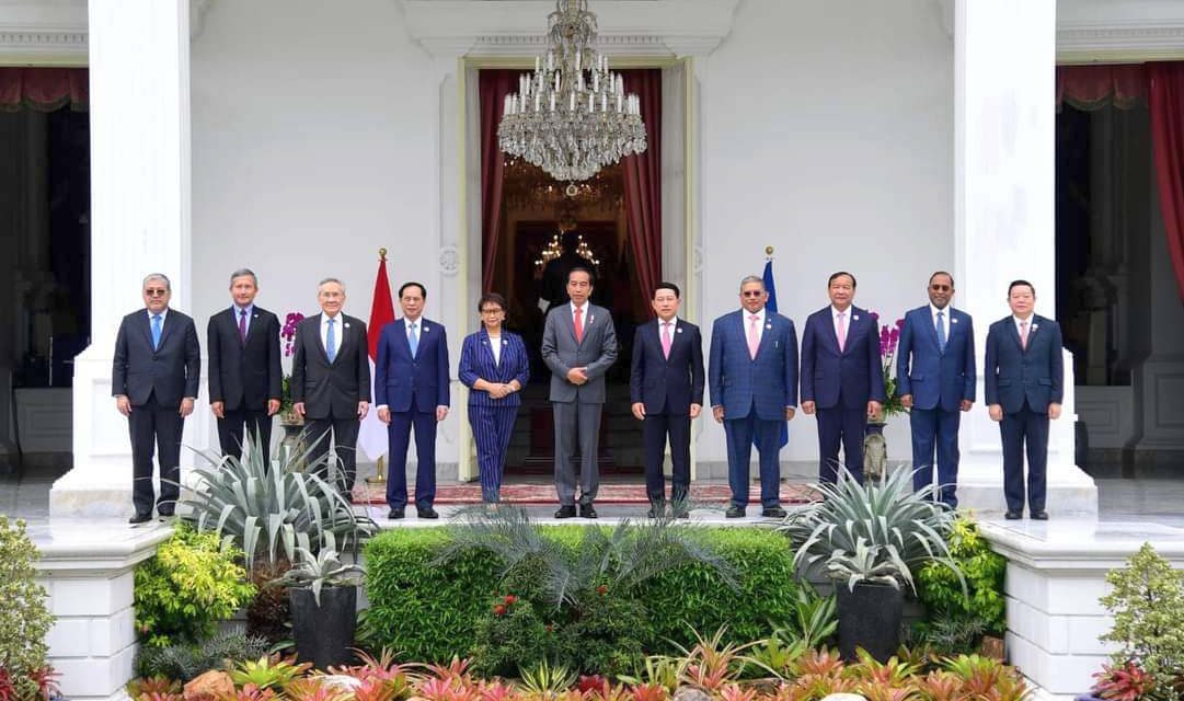 Presiden Terima Kunjungan Kehormatan Menlu ASEAN dan Sekjen ASEAN