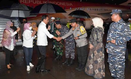 Tiba di Sidoarjo, Presiden Hadiri Resepsi Puncak Satu Abad NU Esok