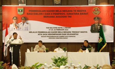 Berikan Pembekalan Kader Bela Negara, Sekjen Kemendagri Ajak Para Aparatur Bumikan Pancasila