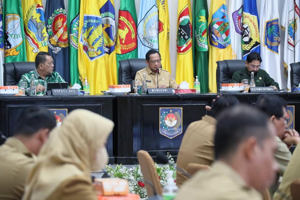Mendagri Imbau Daerah Tak Bosan Jaga Stabilitas dan Kendalikan Inflasi