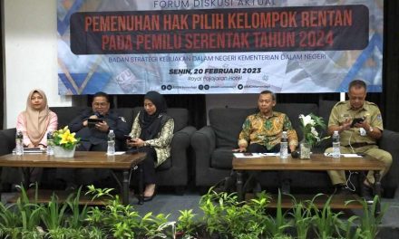 Jelang Pemilu 2024, BSKDN Jaring Masukan Pakar Bahas Pemenuhan Hak Pilih Kelompok Rentan