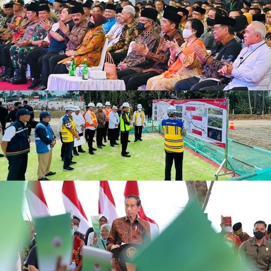 Menteri ATR/Kepala BPN turut mendampingi Presiden mengunjungi Kalimantan Timur