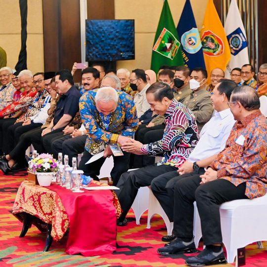 Menteri ATR/Kepala BPN turut mendampingi kepala negara di hari kedua di Provinsi Kalimantan Timur