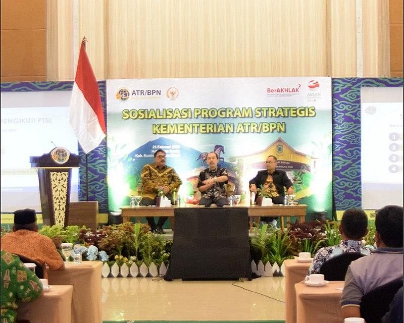 Dukung Program PTSL Terselenggara Optimal, Wakil Ketua Komisi II DPR RI Minta Masyarakat Manfaatkan Program PTSL