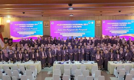Tingkatkan Kinerja Organisasi, IKAWATI Kementerian ATR/BPN Gelar Musyawarah Nasional yang Pertama