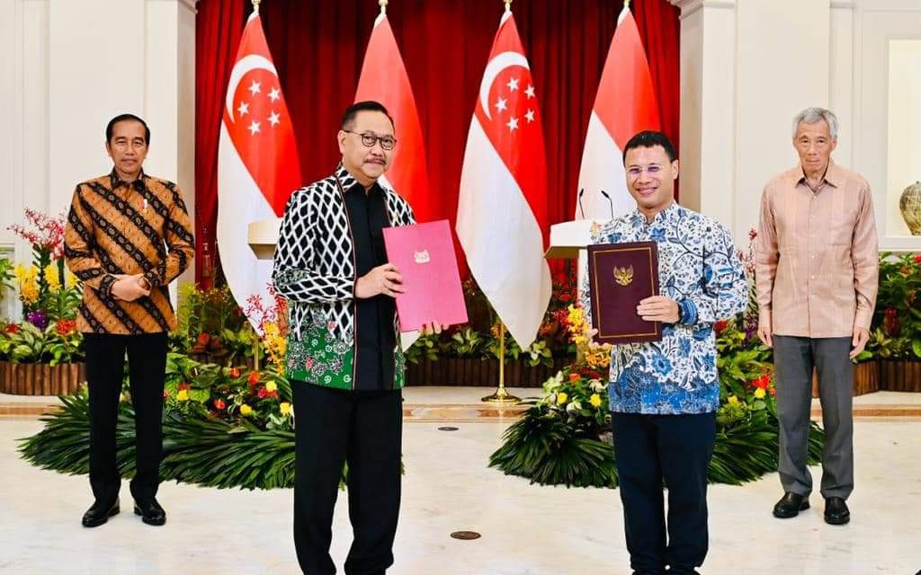 Indonesia dan Singapura Sepakati Kerja Sama Sejumlah Bidang