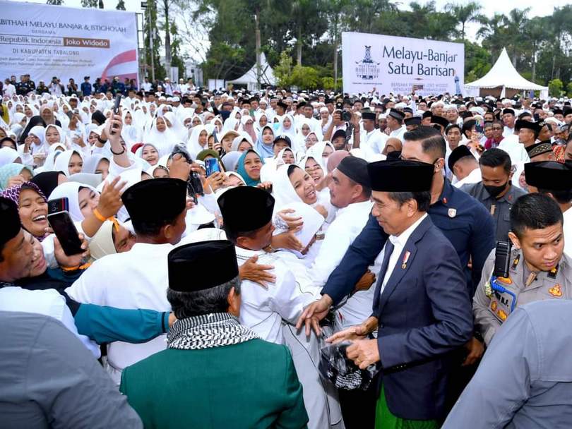 Presiden Apresiasi Dukungan Masyarakat Melayu-Banjar Terhadap Pembangunan IKN