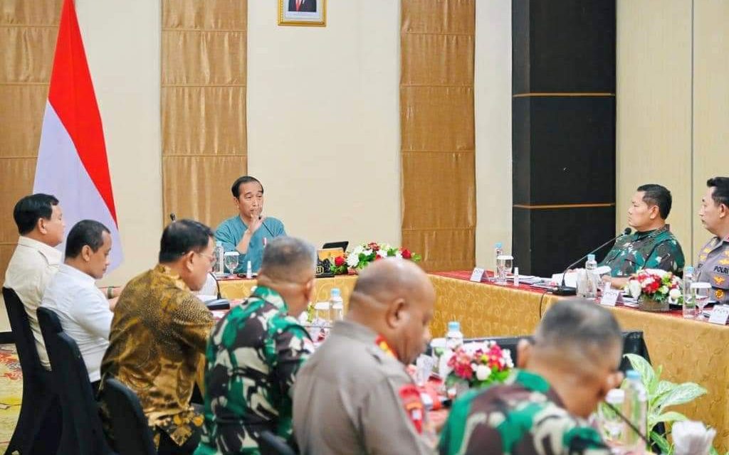 Presiden Minta TNI Polri Kawal Pembangunan untuk Tingkatkan Kesejahteraan Masyarakat Papua
