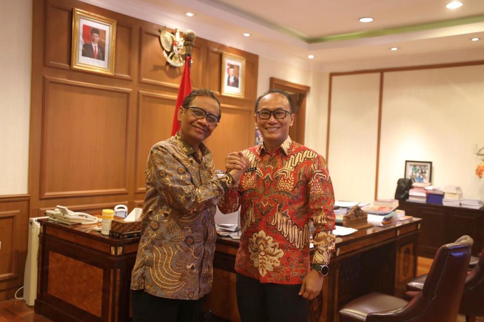 Prof Zudan Lapor ke Menko Prof Mahfud, Kebut Penyelesaian 5 PLBN Baru