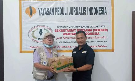 Sinergi Permata Sanny Peduli dan YPJI Salurkan Bingkisan Lebaran untuk 100 Sahabat Jurnalis