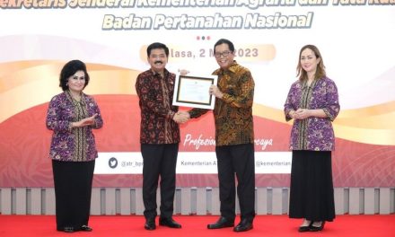 Masuki Masa Purnatugas, Menteri ATR/Kepala BPN Apresiasi Kerja Spartan Sekjen Himawan