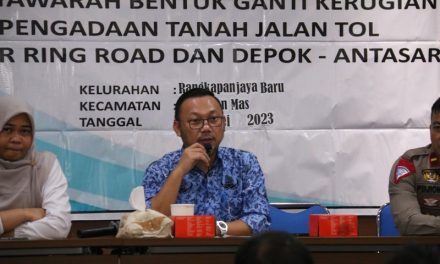 Musyawarah Ganti Kerugian Tol Depok-Antasari di Aula BPN Kota Depok Berlangsung Tertib