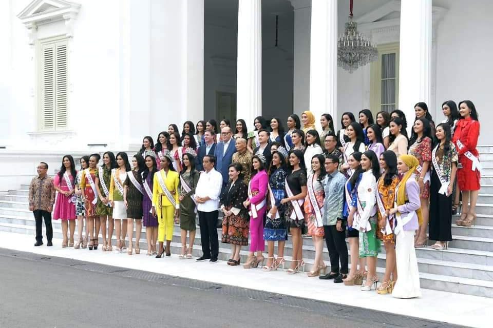 Bertemu Puteri Indonesia 2023, Presiden Tekankan Soal Bonus Demografi dan Promosi Pariwisata