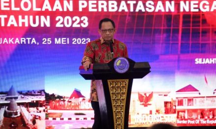 Mendagri Minta Jajaran BNPP Kawal Pembangunan di Daerah Perbatasan