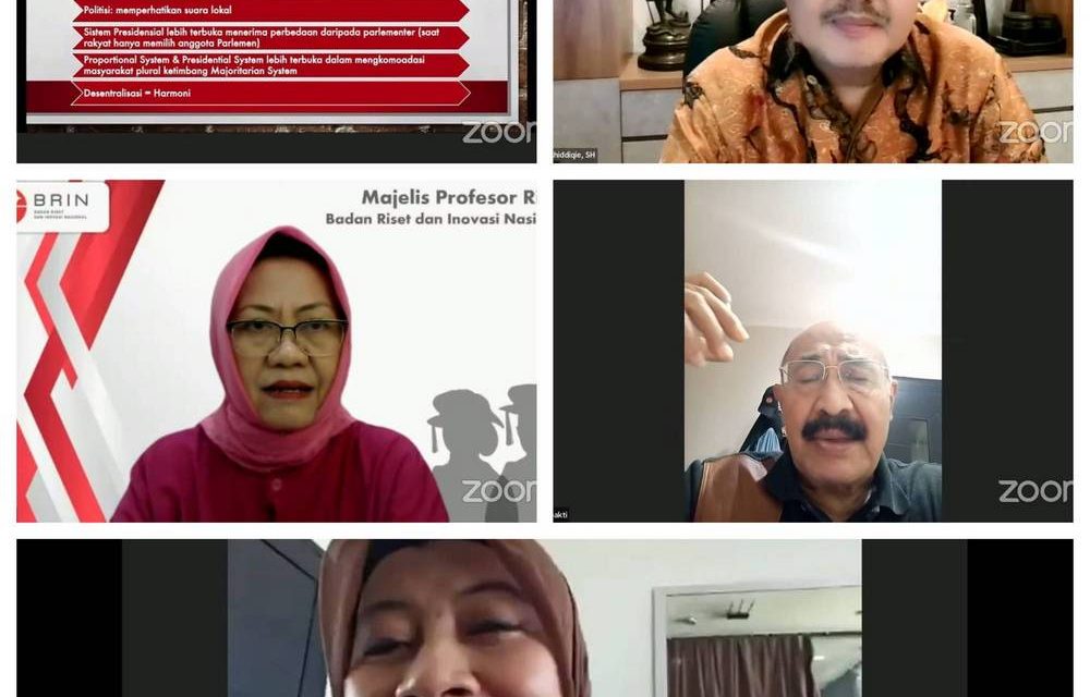 Webinar MIPI: Membedah Sistem Pemilu yang Cocok dengan Otonomi Daerah