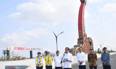 Presiden Jokowi Resmikan Jembatan Kretek 2 di Kabupaten Bantul