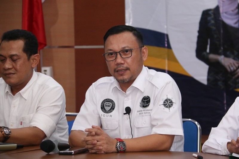 Kepala BPN Kota Depok  Indra Gunawan: Layani dan Buka Pintu Selebar-lebarnya Jangan Abaikan Kepentingan Publik