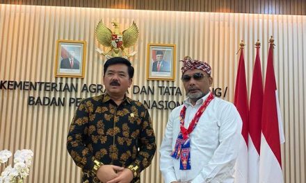 Menteri ATR/BPN menerima Yayasan GLB dan Parfi 56