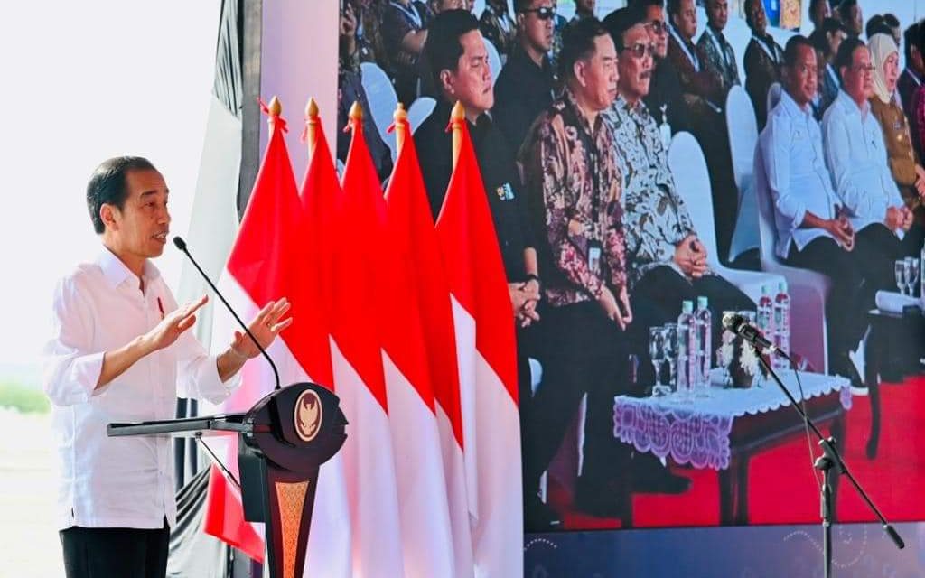Apresiasi Pabrik Foil Tembaga, Presiden: Ini Bisa Serap dan Olah Material