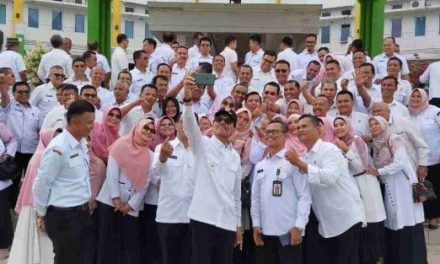 Pasca Idul Fitri 1444 H, Bupati Safaruddin Pimpin Apel Gabungan ASN