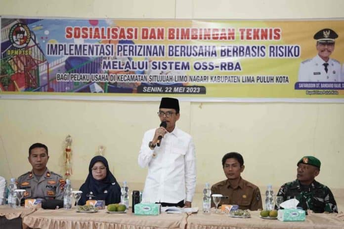 Safaruddin: Pemerintah Berupaya Berikan Kemudahan Perizinan Bagi Pelaku Usaha