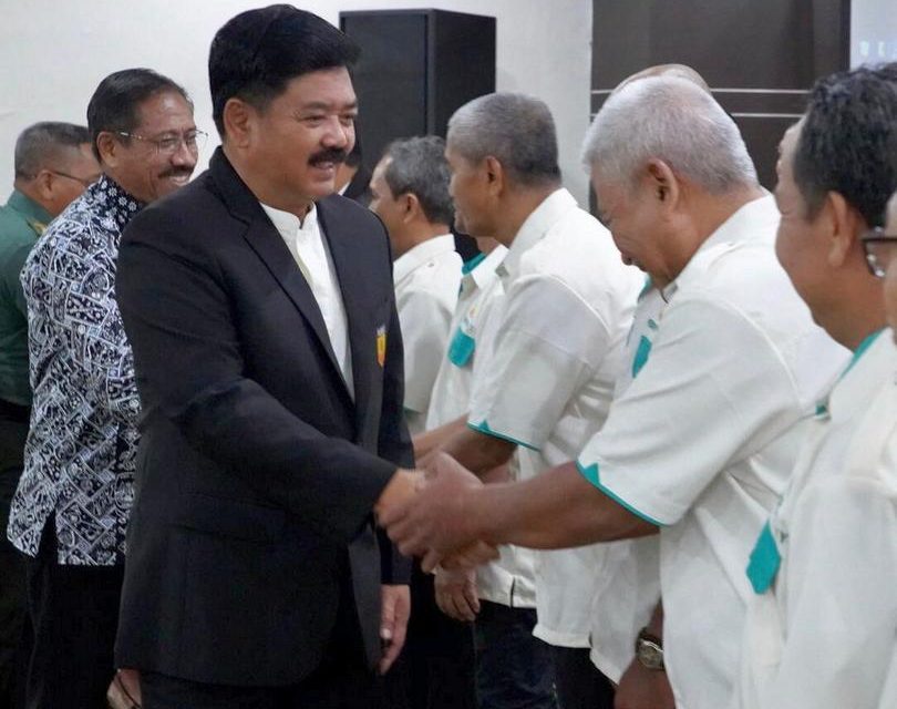 Lantik Pengprov FORKI D.I. Yogyakarta, Menteri ATR/Kepala BPN Sampaikan Mekanisme Penyediaan Lahan untuk Tempat Pembinaan Atlet