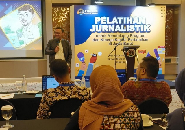 Indra Gunawan: Komunikasi Publik Penting Membangun Citra ATR/BPN