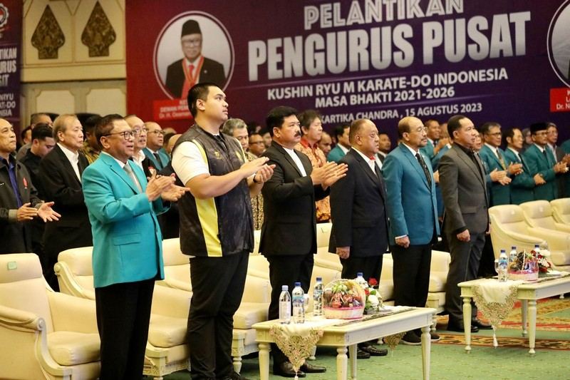 Menteri ATR/BPN selaku Ketua PB FORKI hadiri pelantikan PP KKI Masa Bakti 2021-2026