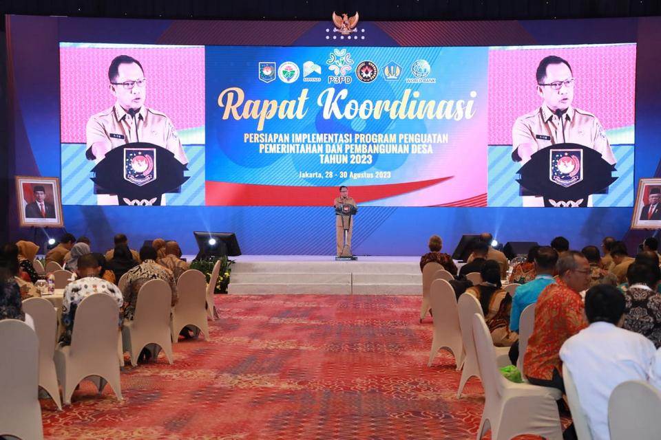 Kemendagri Gelar Rakor Persiapan Implementasi Program P3PD Tahun 2023