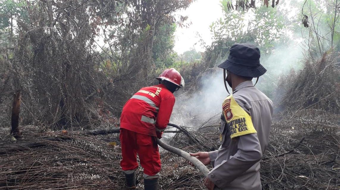 Manggala Agni KLHK Kerja Bersama Padamkan Karhutla Kalbar