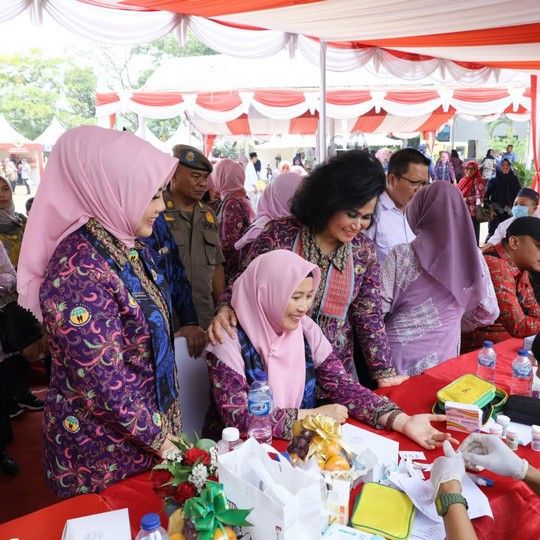 Kementerian ATR/BPN Adakan Baksos dan Bazar, Masyarakat Ikut Rasakan Semangat HANTARU 2023
