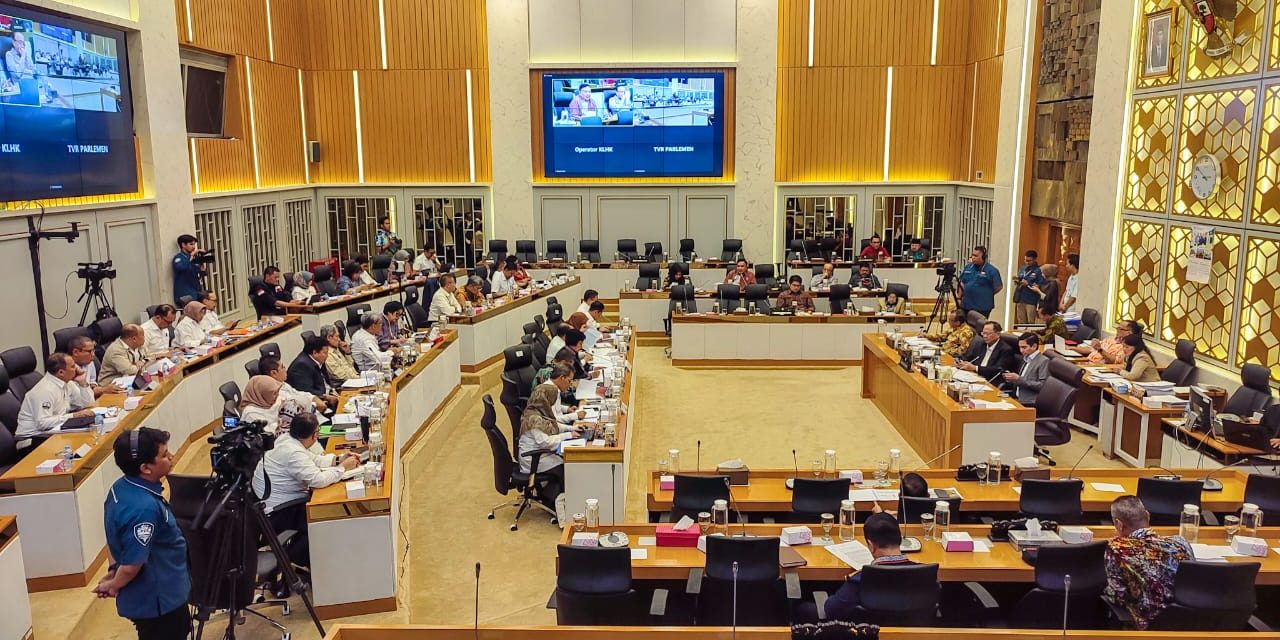Raker Komisi IV DPR RI Setujui Anggaran KLHK Tahun 2024 Sebesar Rp 7,65 T