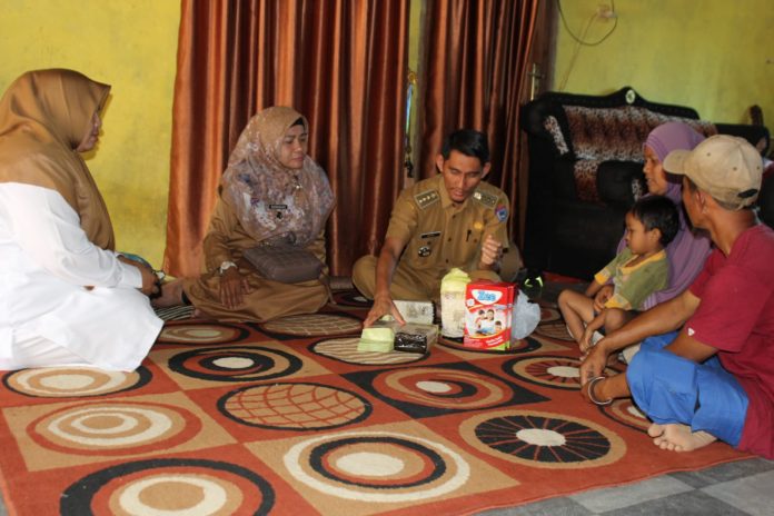 Perangi Stunting, Camat Payakumbuh Timur jadi Bapak Asuh di Kelurahan Padang Sikabu