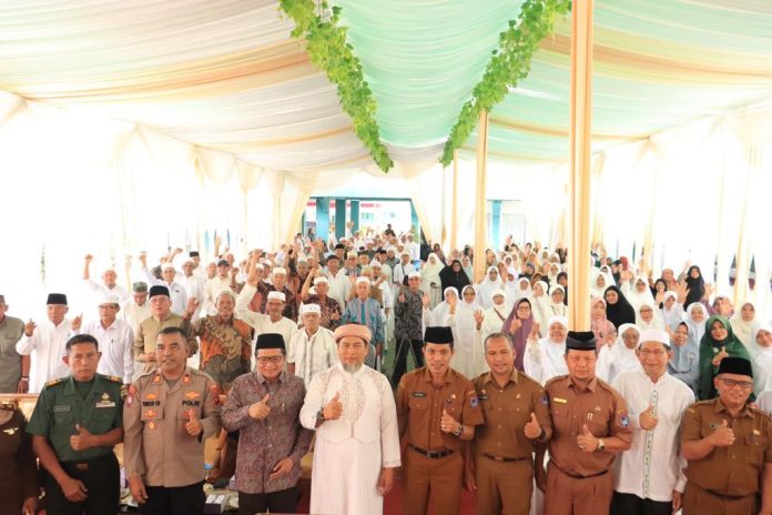 Pemko menyambut secara resmi kepulangan Jemaah Haji Tahun 2023 Masehi/1444 Hijriah