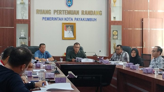 Pj Walikota Pimpin rapat persiapan menyambut perayaan Hari Ulang Tahun Republik Indonesia (HUT RI) ke-78