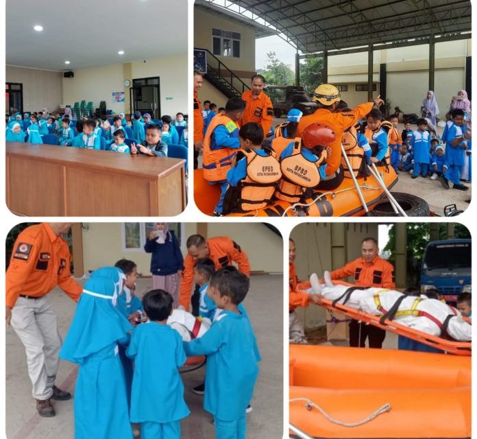 GAWAT !! Seratusan Anak TK Geruduk BPBD, Peralatan Bencana “Dipreteli”